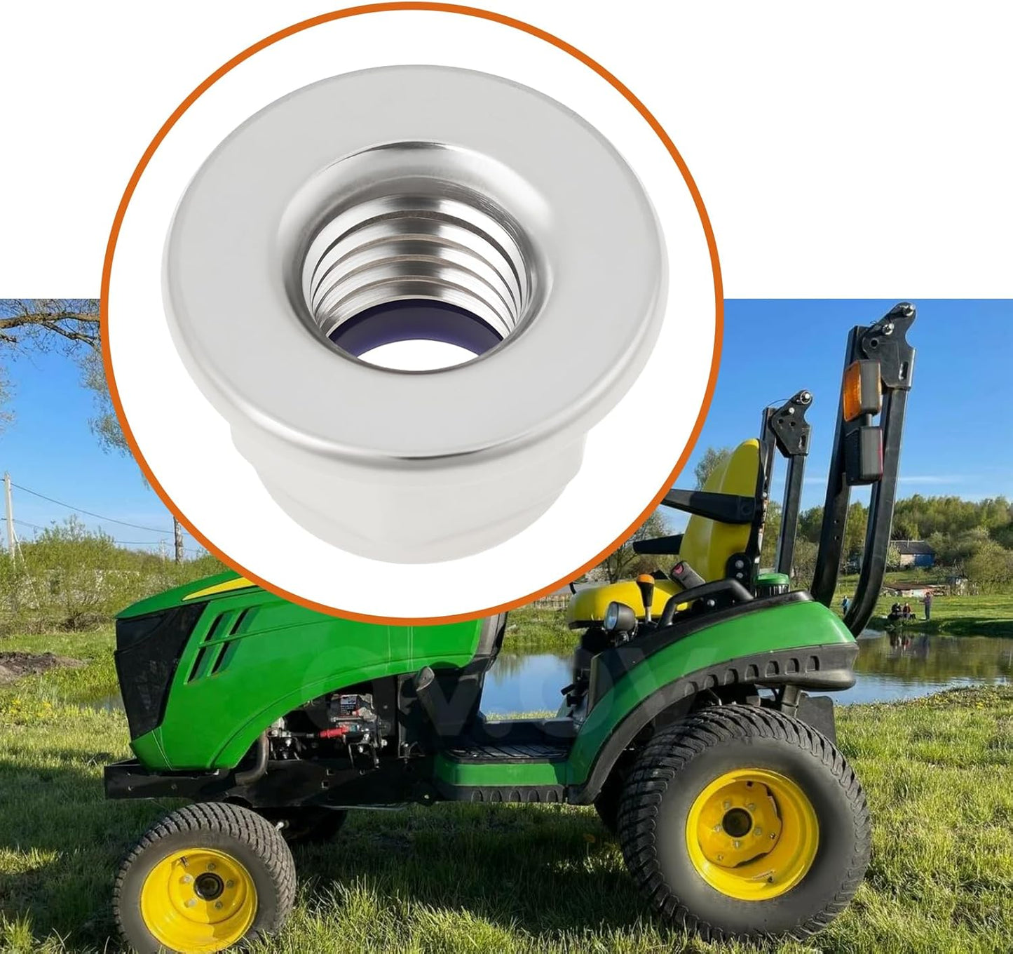5 Tuercas Bloqueo M10x1.5 Comp John Deere