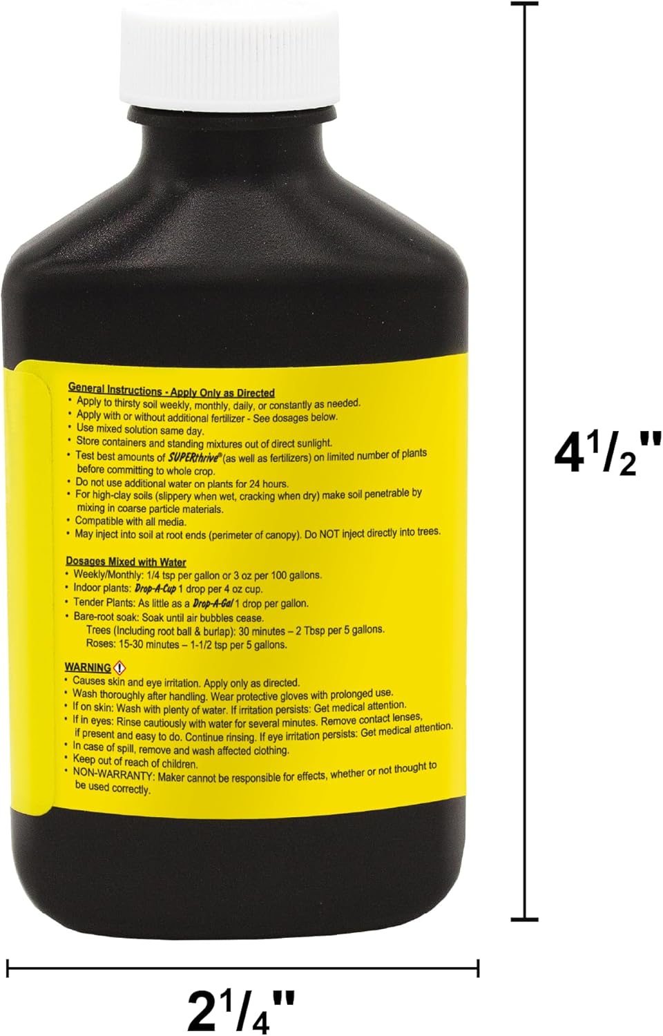 Concentrado líquido para fertilización 4oz