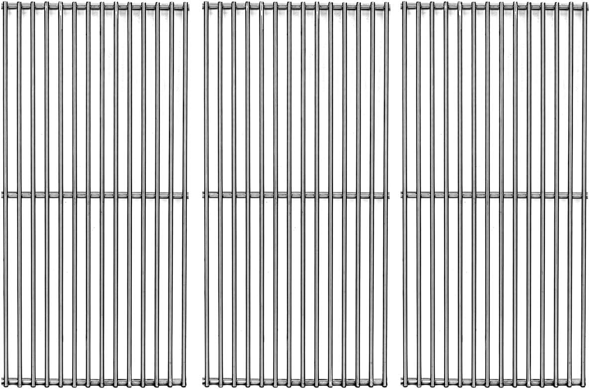 Rejillas cocina acero inox 19pulg set 3 comp Brinkmann