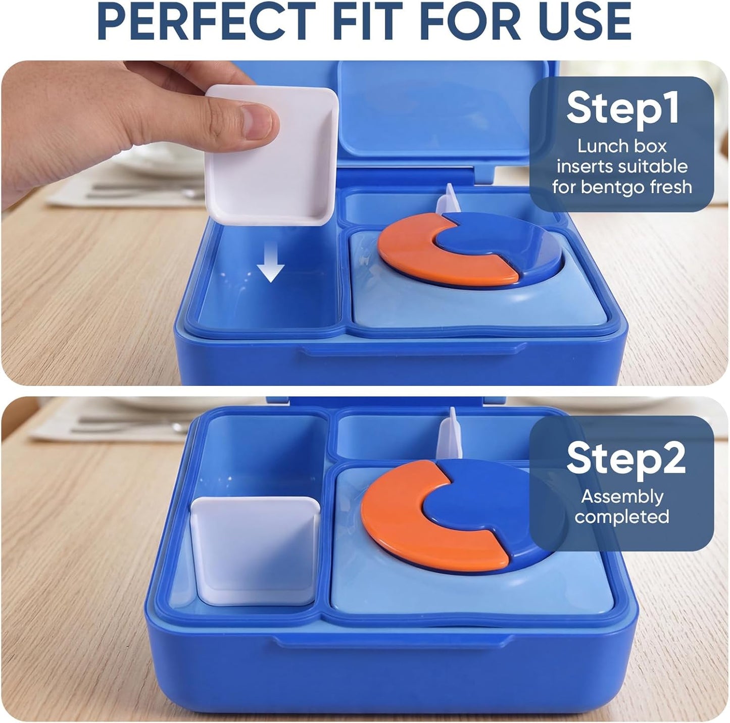 3 Pzas Separadores Bento Comp OmieBox