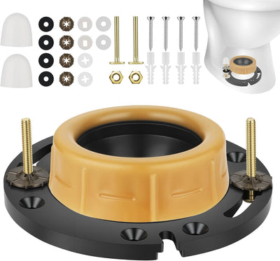 Kit repuesto anillo cera inodoro brida sellado PVC