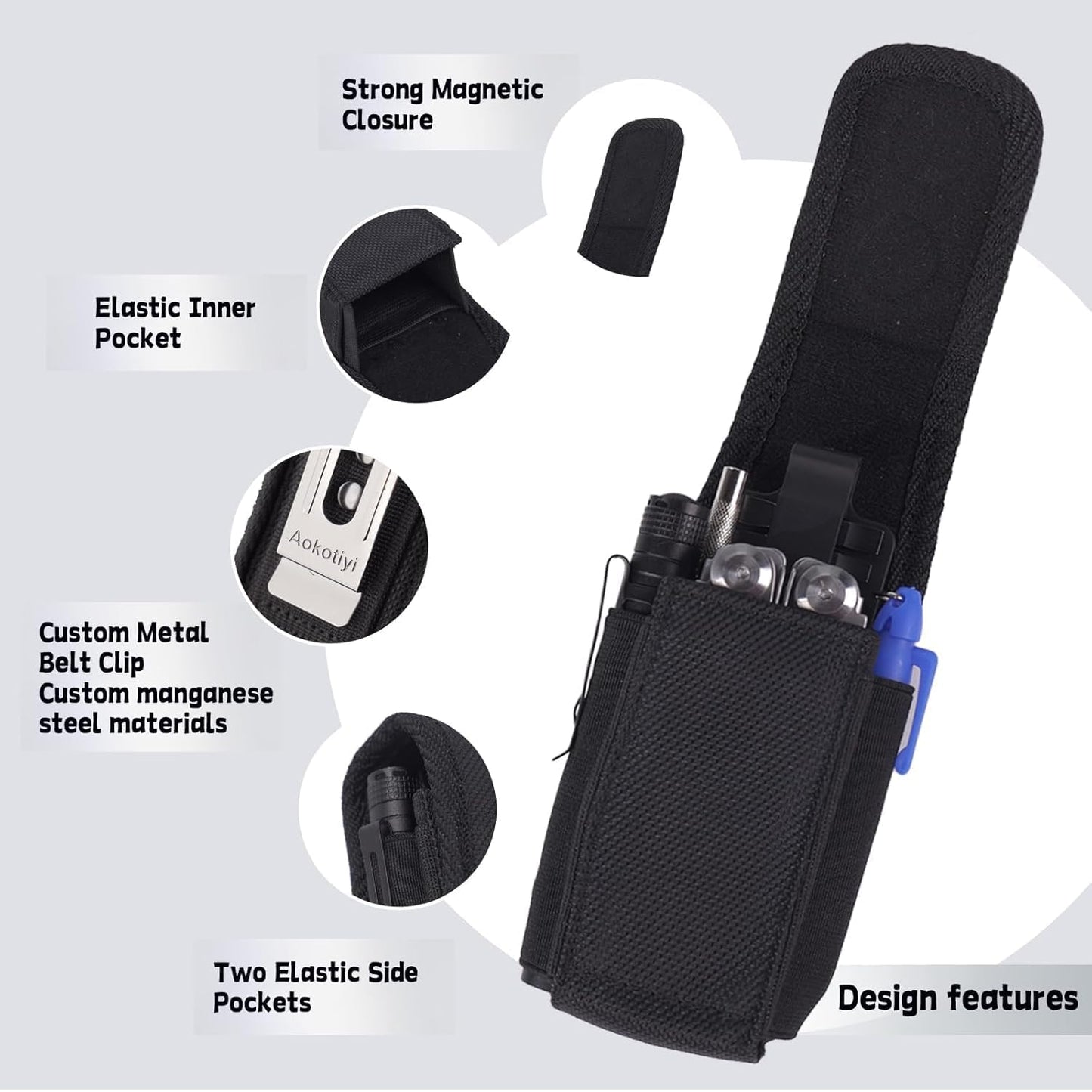 Funda magnética EDC para Leatherman Wave Plus y herramientas