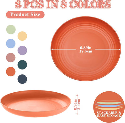 Cuenco para gatos 8 pzas 6.88pulg plato húmedo