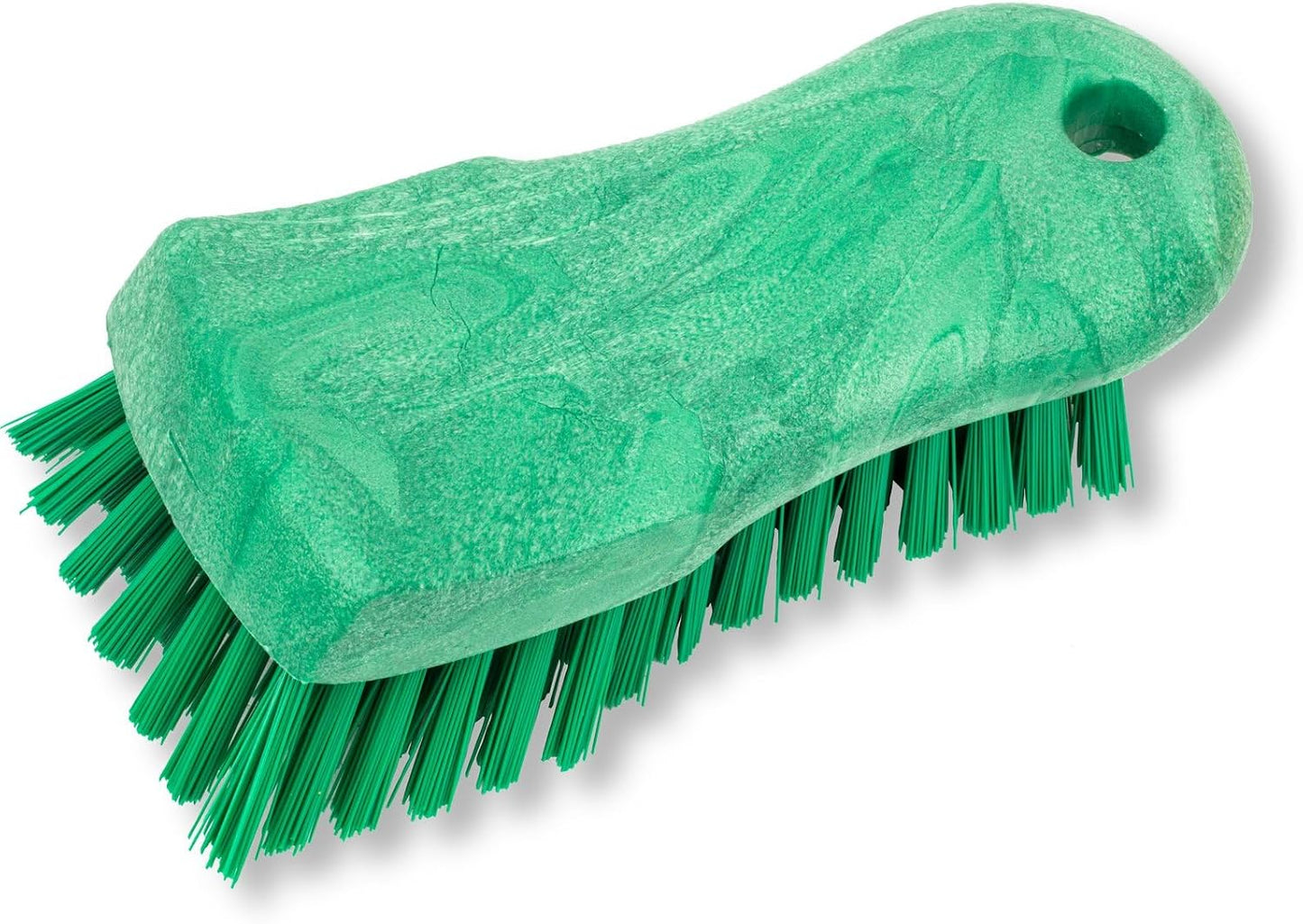 Cepillo plástico para tabla cortar 6pulg verde pack 6