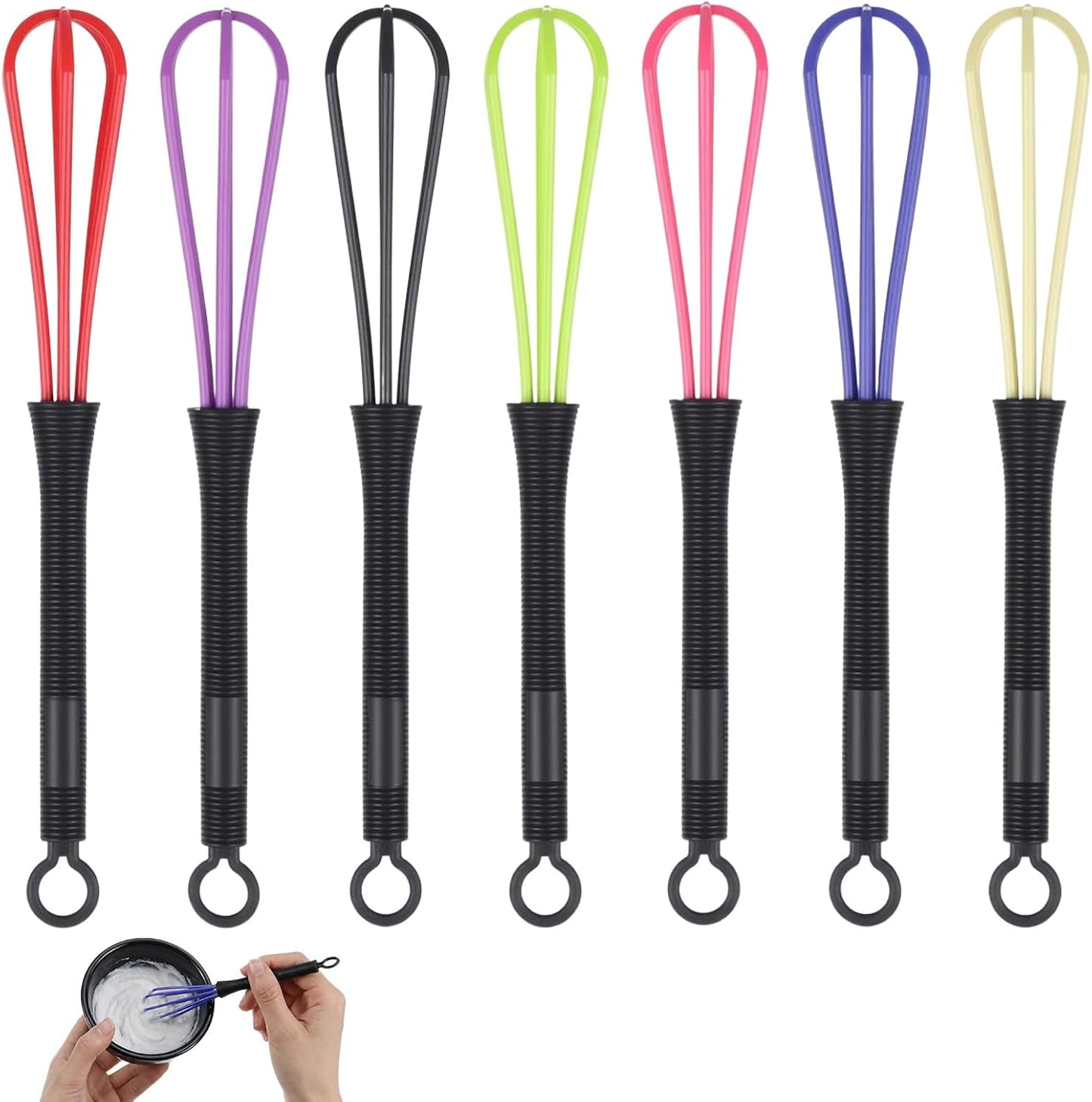 Batidor para cabello mini multiuso para mezclar tinte y cocina