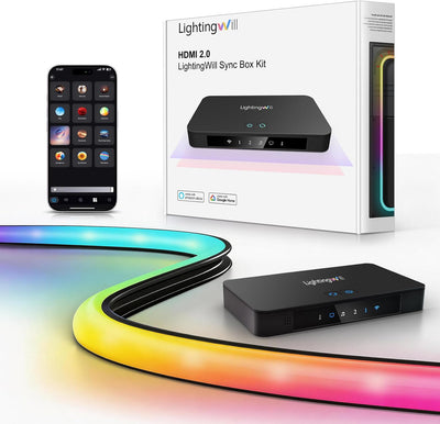 Retroiluminación LED TV HDMI 4K RGB-IC 12.47pies 60LED/m