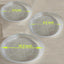 Bandeja plástica para macetas 6-10pulg set 6 transparente