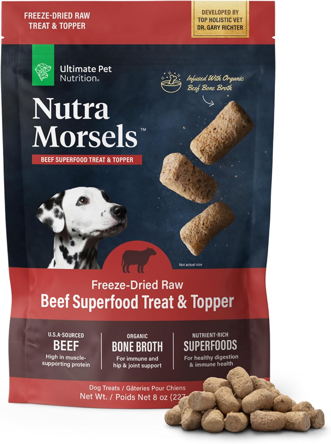 Alimento para mascotas superalimento carne