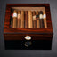 Caja humidor digital con higrómetro Santiago