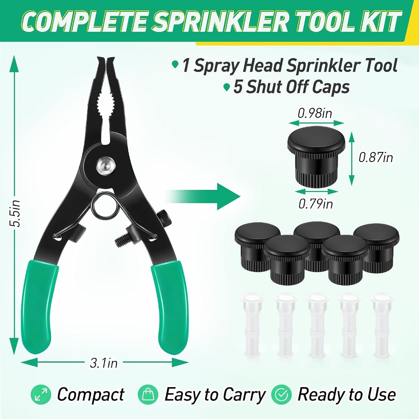 Herramienta aspersor comp Hunter Pro Spray Rain Bird