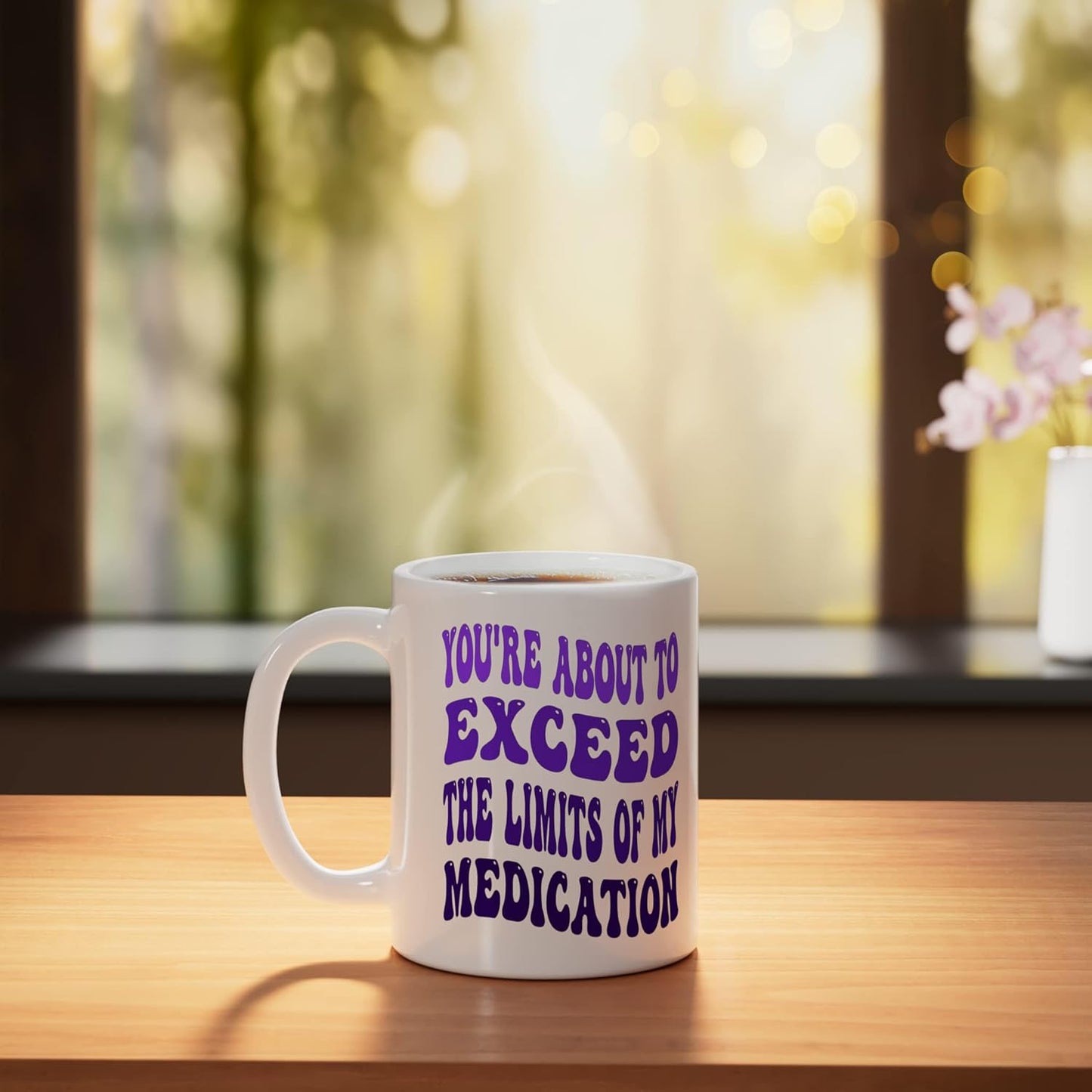 Taza Cerámica Blanca para Introvert