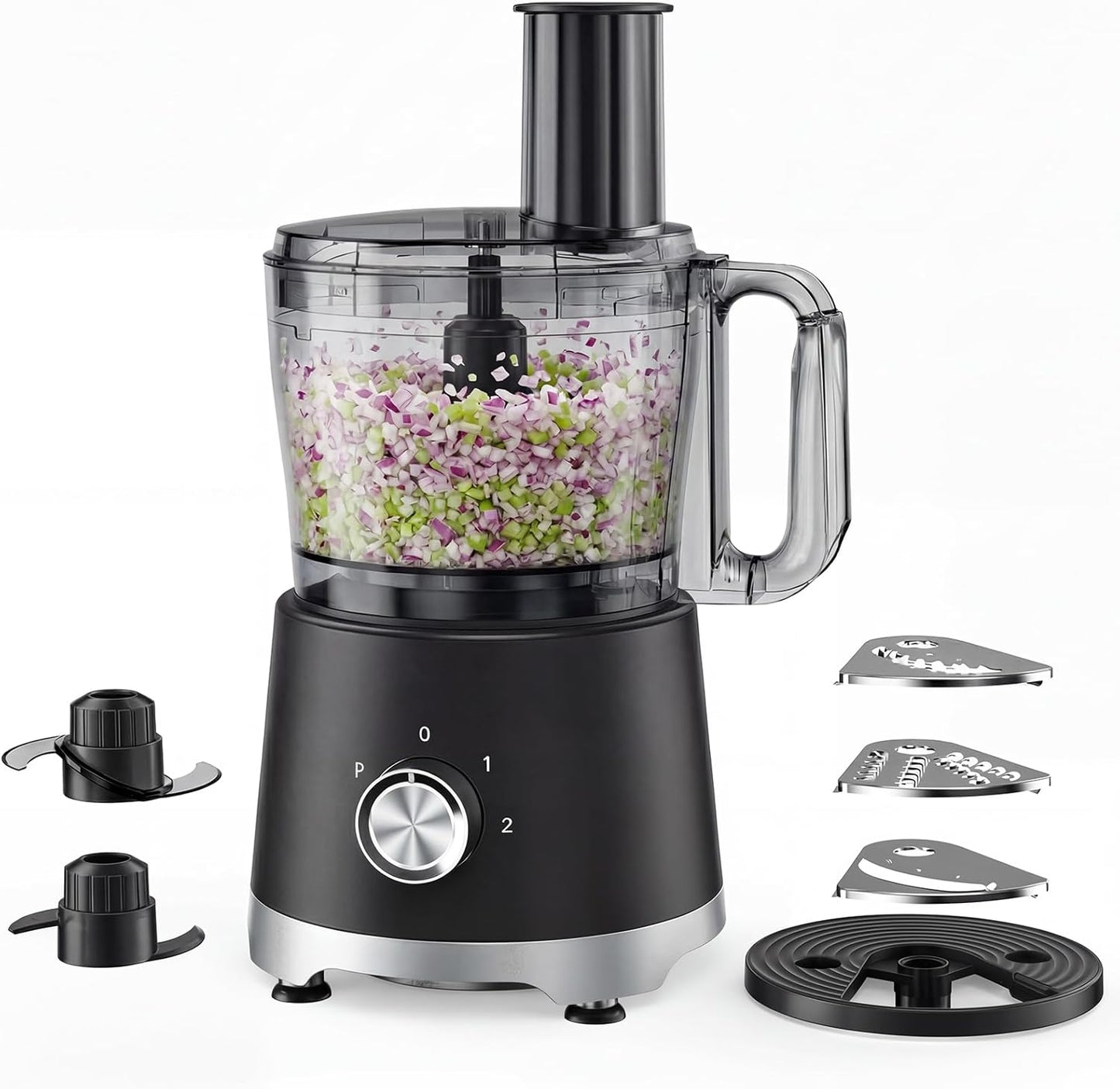 Procesador de alimentos 10.5 tazas acero inox