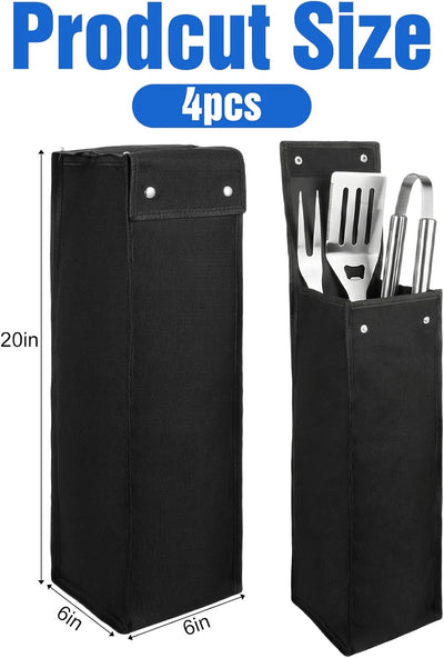 Bolsa de almacenamiento para utensilios de parrilla 2 unidades