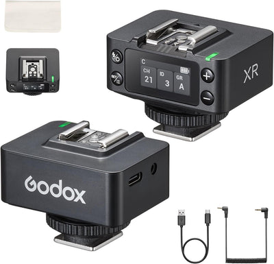Receptor inalámbrico TTL para Canon/Nikon X3Pro 328pies 0.96pulg