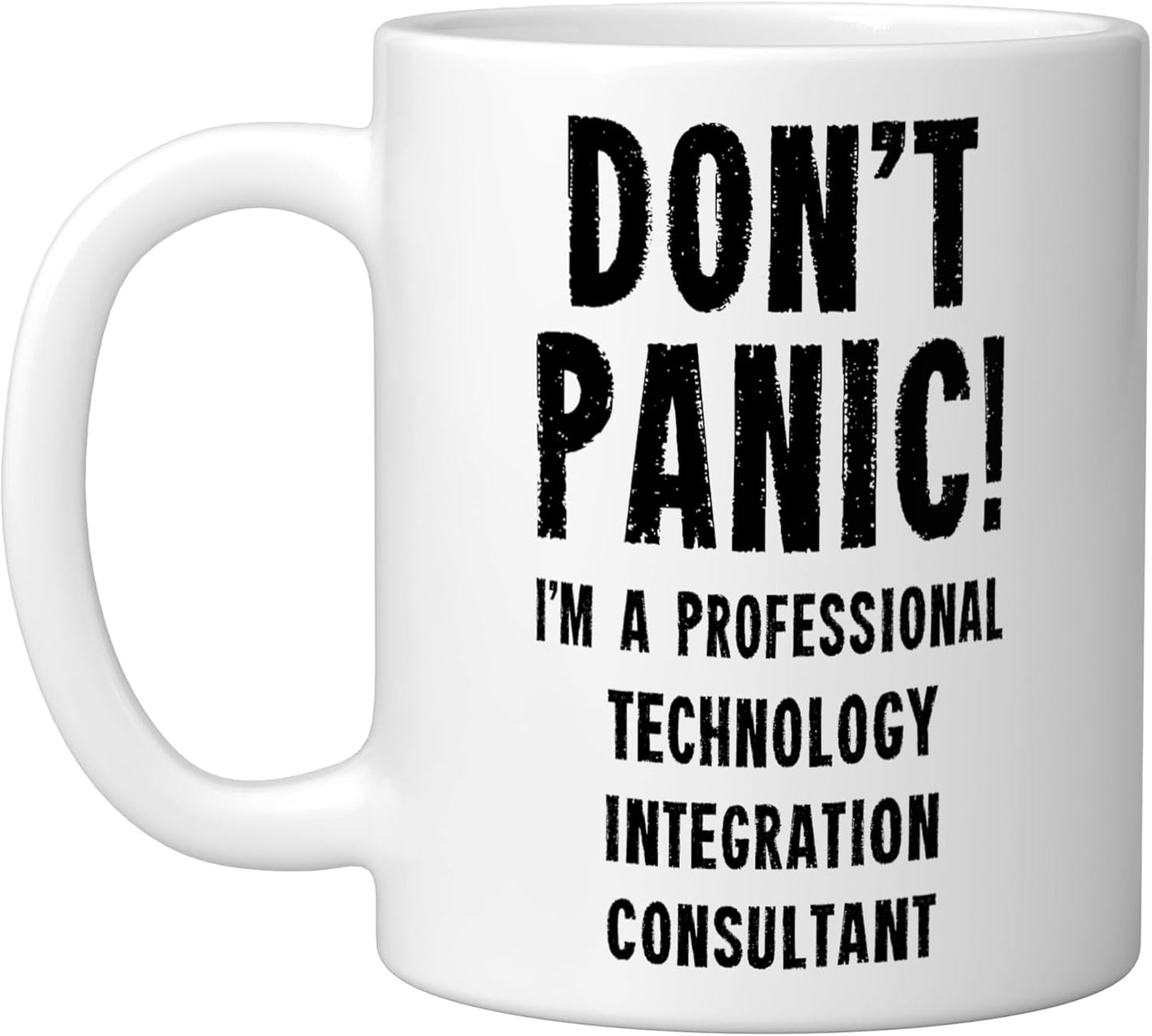 Taza Cerámica para Consultor Tecnológico Blanca