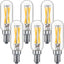 Bombilla LED T6 E12 regulable 4W 2700K para ventilador y salas