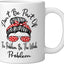 Taza Cerámica Humorística Blanca Don't Be Part