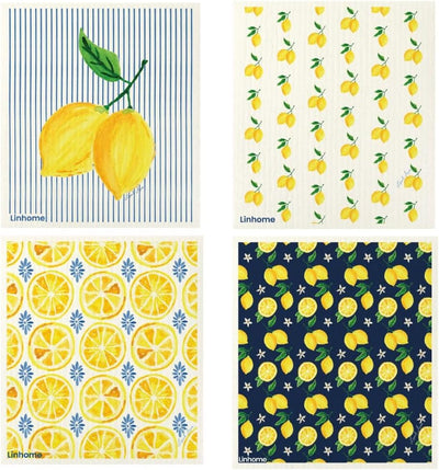 Paño cocina reutilizable súper absorbente 4 pzas