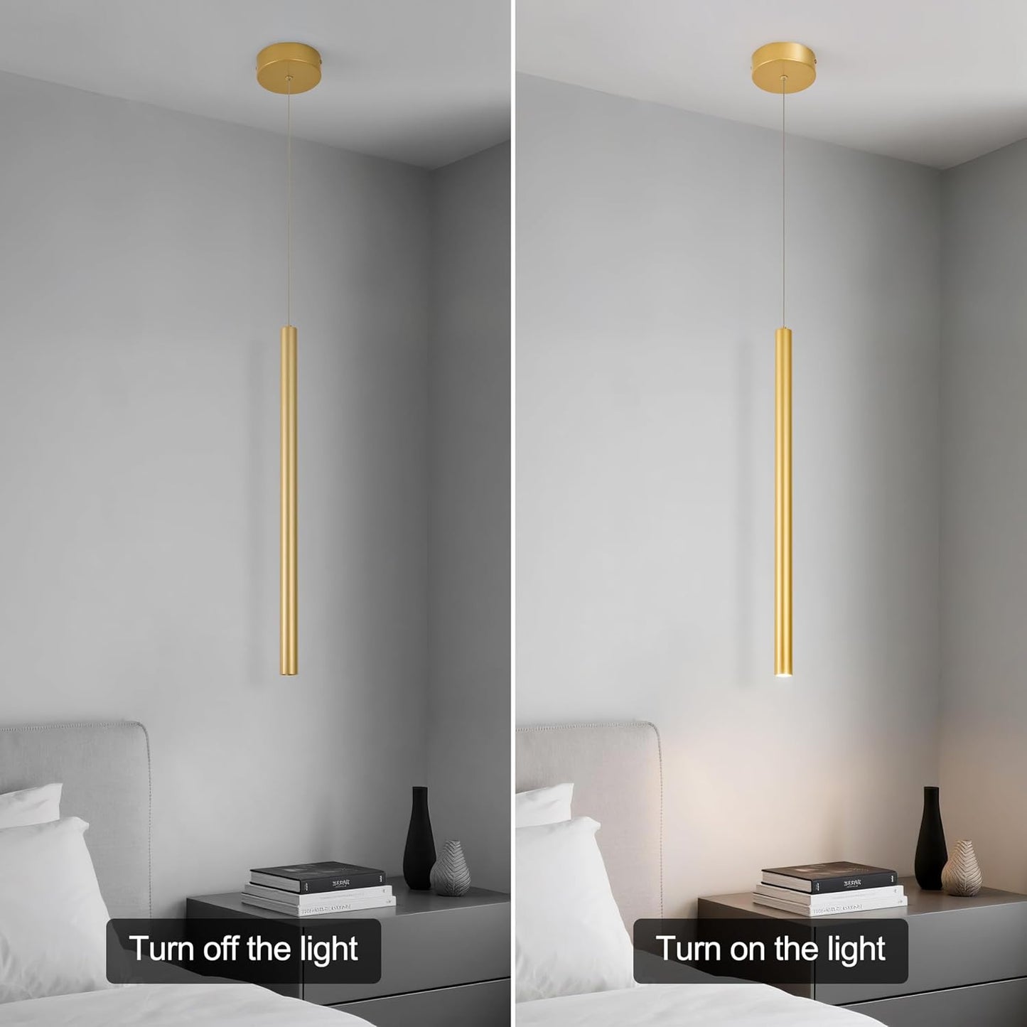 Lámpara colgante LED moderna 3 luces para cocina comedor
