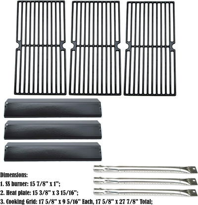 Kit DG136 Repuesto Parrilla Gas Brinkmann Pro 8300 3 Quemadores