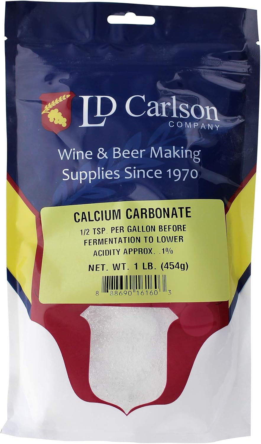 Carbonato calcio LD Carlson 1 libra