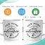 Regalo único para inaugurar la casa, taza de café
