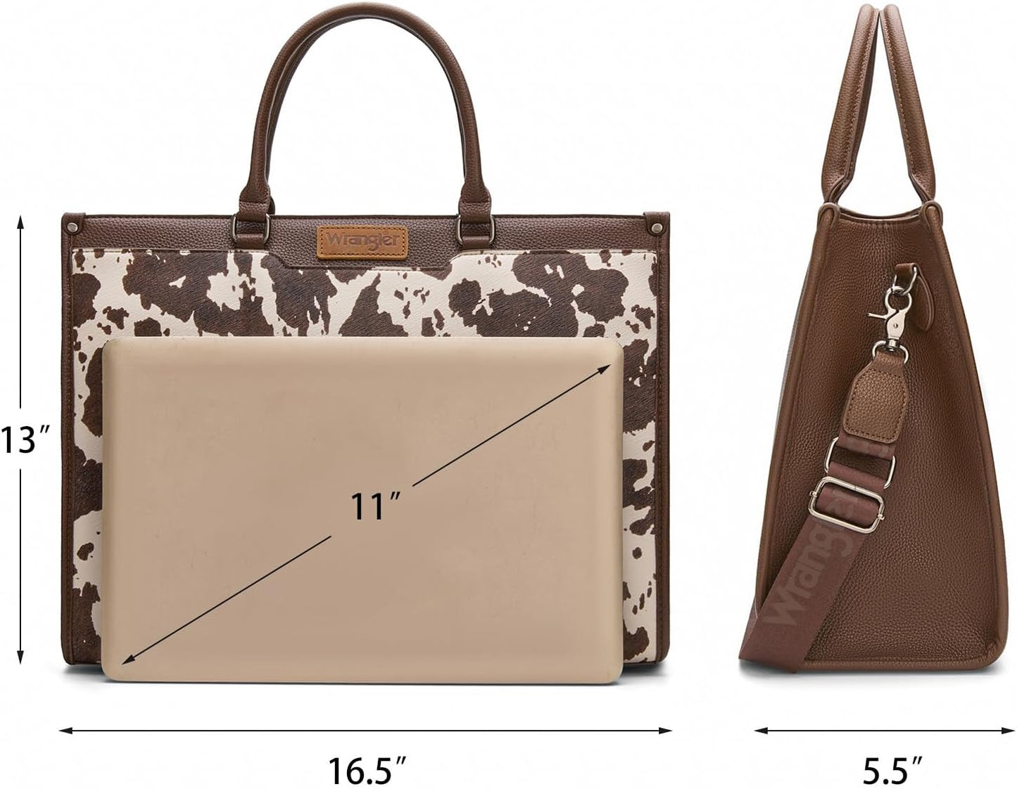 Bolsa cruzada trabajo mujer estilo occidental para laptop