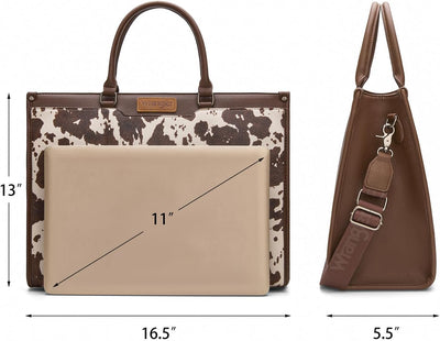 Bolsa cruzada trabajo mujer estilo occidental para laptop