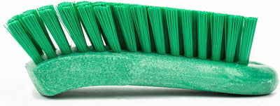 Cepillo plástico para tabla cortar 6pulg verde pack 6