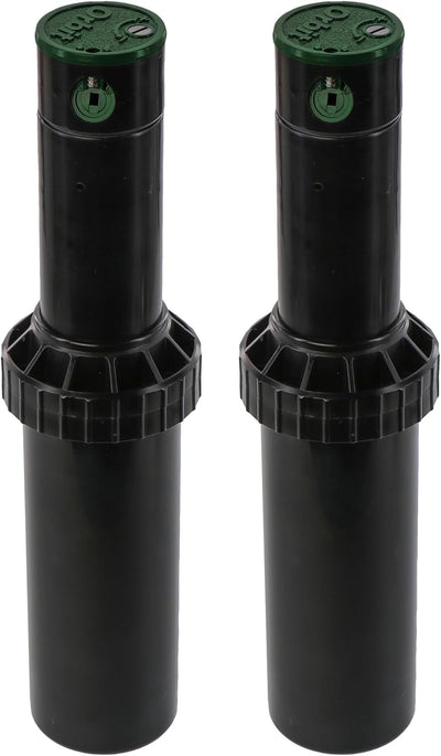 Cabezal aspersor ajustable 4pulg negro 2uds