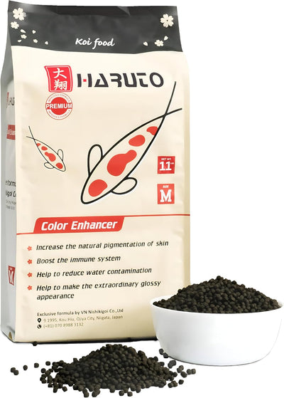 Alimento para koi color dorado 11lb pellets flotantes