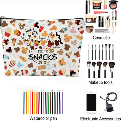 Bolsa maquillaje animal colorida