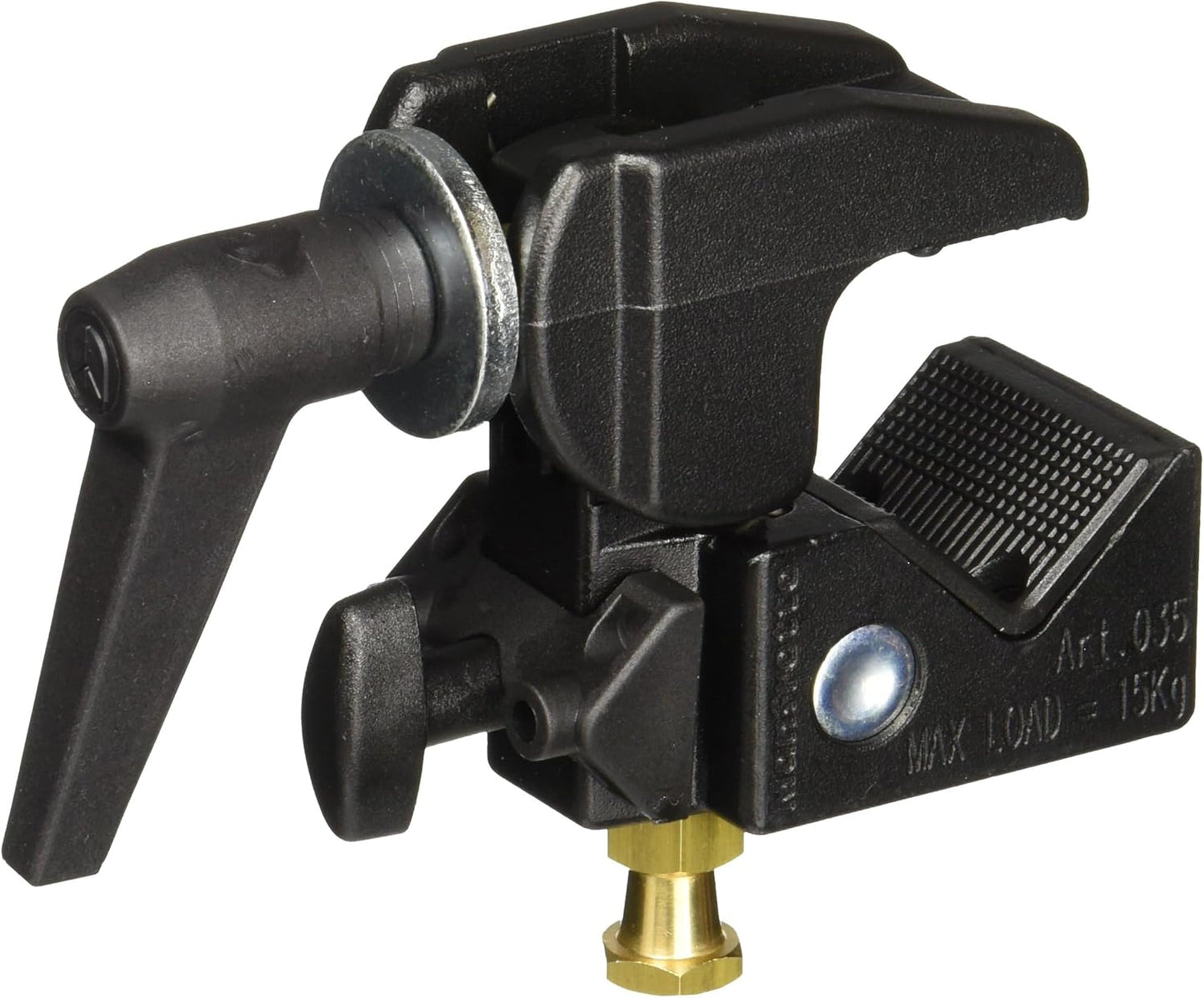 Pinza Manfrotto 035RL con Perno 2908 Negro