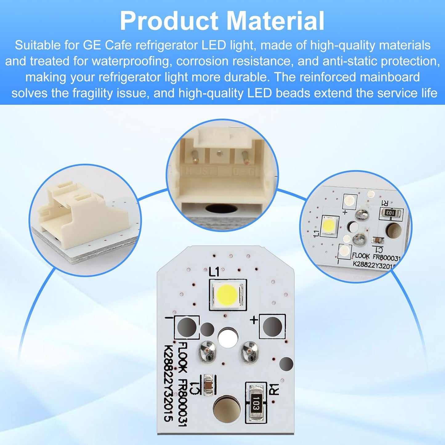 Bombilla repuesto para refrigerador compatibles set 6