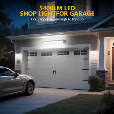 Luz LED enchufable garage 24W 6000K con cable 6.5pies