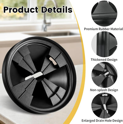 Protector salpicaduras basura 3 3/8pulg comp InSinkErator Evolution