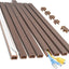 Ocultador cables pared fundas medianas 113pulg para 2-3 cables
