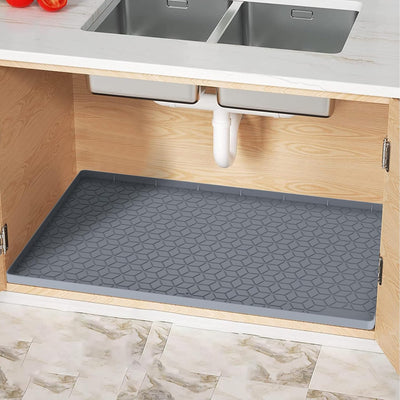 Tapete para debajo de fregadero de 10x16" impermeable de silicona