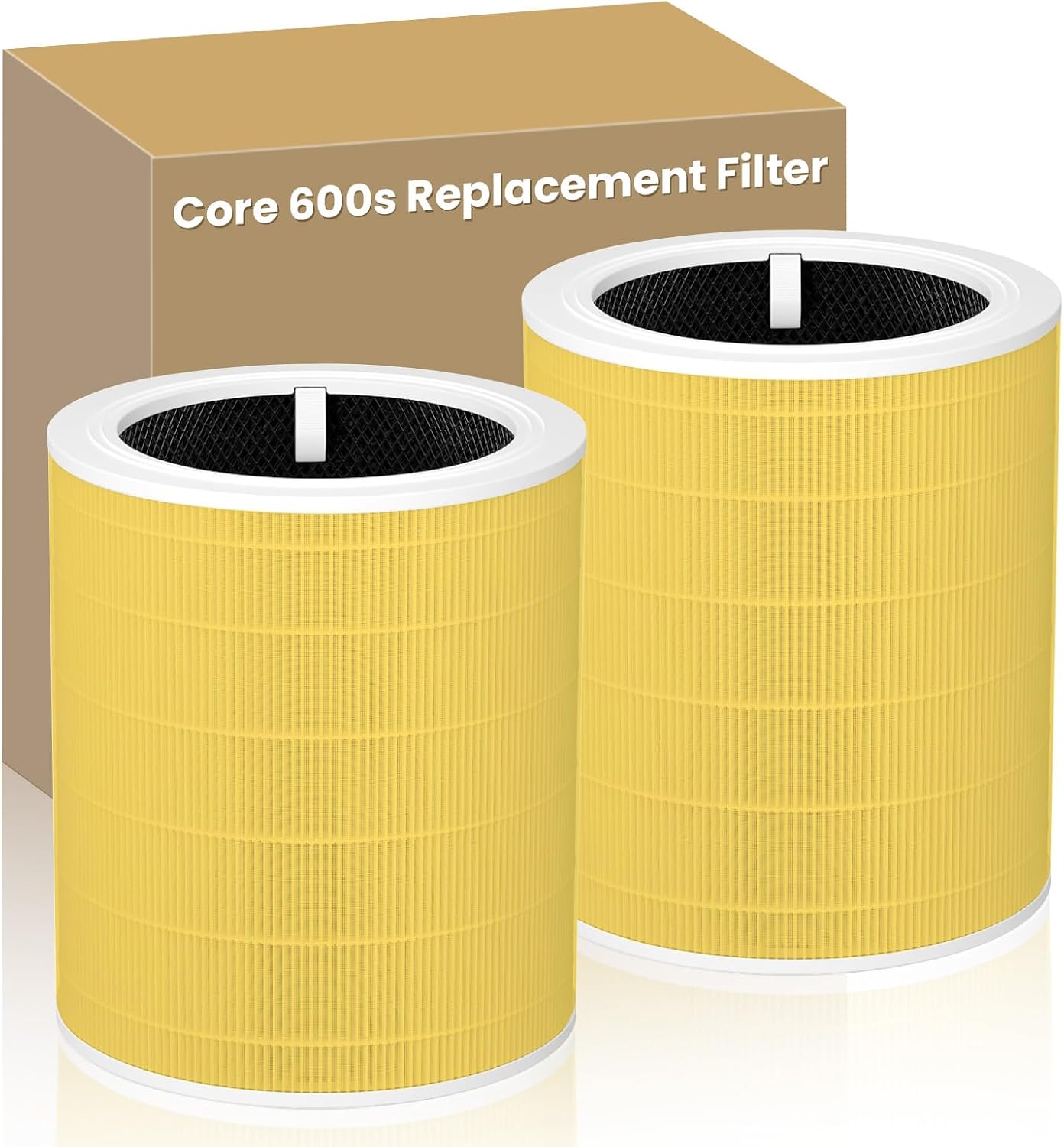 2 Filtros Core 600s para Levoit H13 3en1 PET
