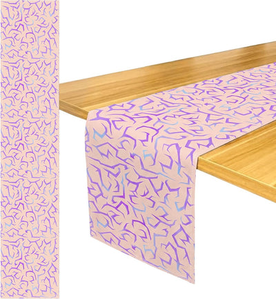 Camino mesa Kpop rosa 12x72pulg decoración fiesta interiores