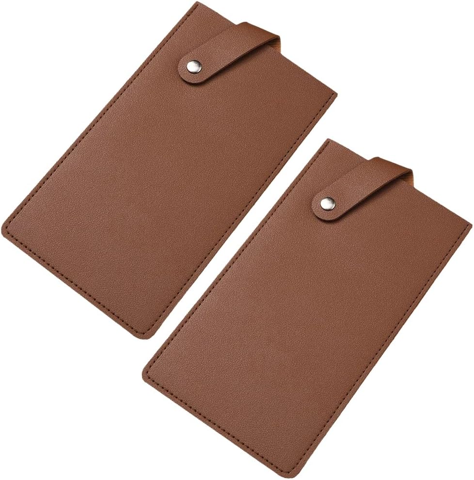 2 Pzas Funda Chef Cuero Sintético Impermeable Ancha