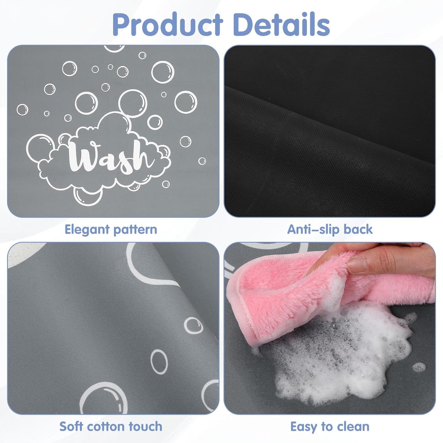 Fundas protectoras lavadora secadora antideslizantes 26x26pulg