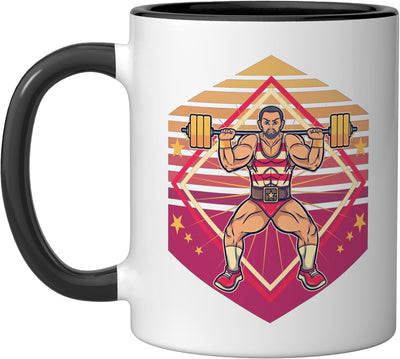 Taza Cerámica Negro/Blanco