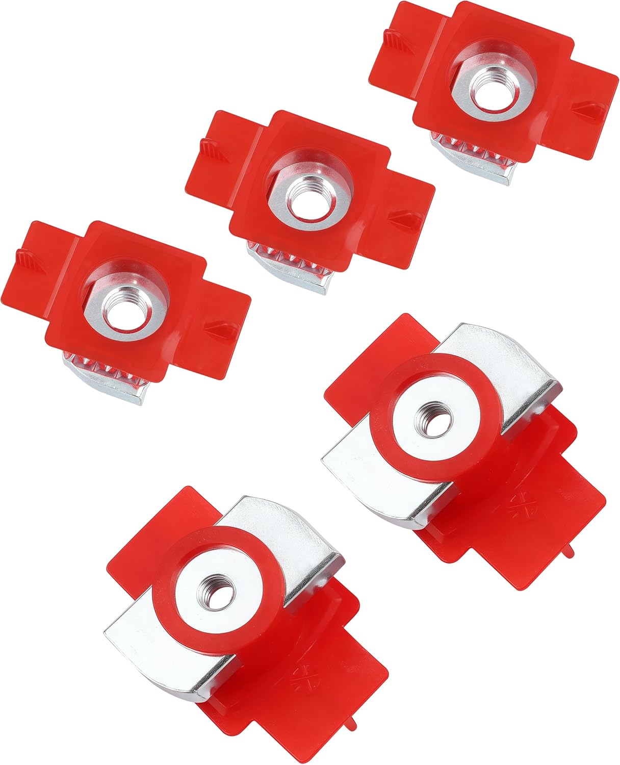 10 Tuercas Unistrut 1/4"-20 para Canal 1-5/8 Pulg
