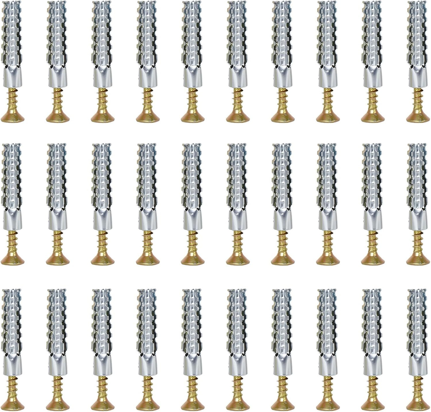 Kit Anclajes y Tornillos para Paredes de Concreto 8mm 50uds
