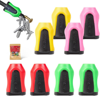 Set 8 Anillos Magnéticos Soporte Extraíble Puntas Hex