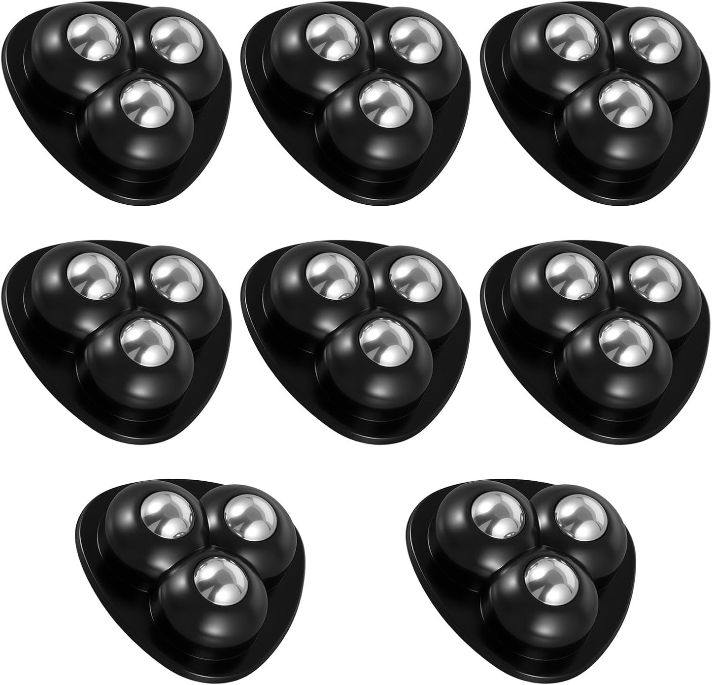 8 Ruedas Triangulares para Electrodomésticos y Almacenamiento