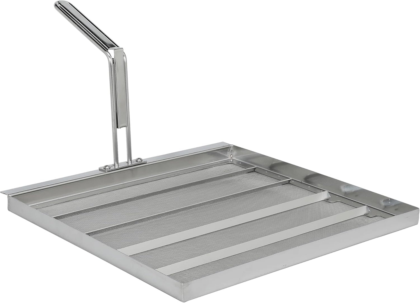 Filtro aceite freidora comercial acero inox 13.75x13.75pulg