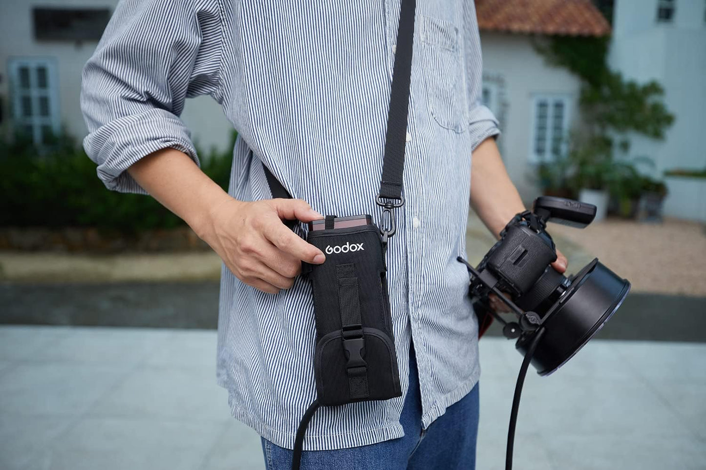 Bolso Cross Body Mini AD200 Pro II práctico portátil