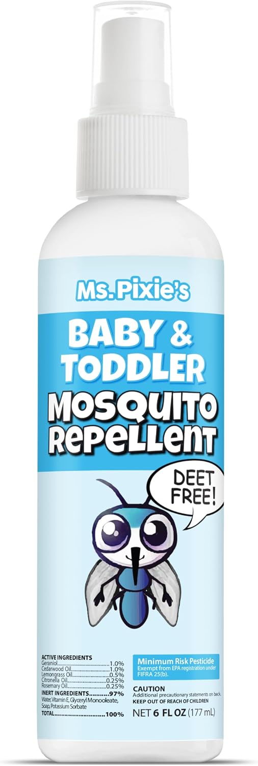 Repelente insectos para bebés sin DEET 6oz